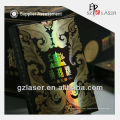 Laser 3d carbon fiber film for tobacco box